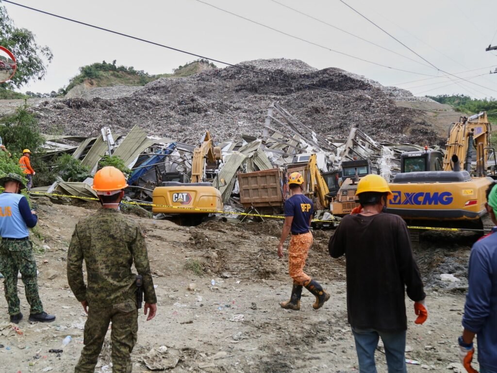 Death toll in Philippines landfill collapse hits 4, dozens still trapped | News