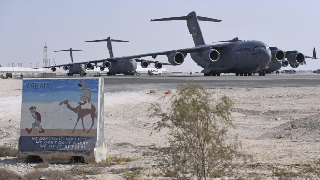 US advises some personnel to leave Qatar air base over Iran threat