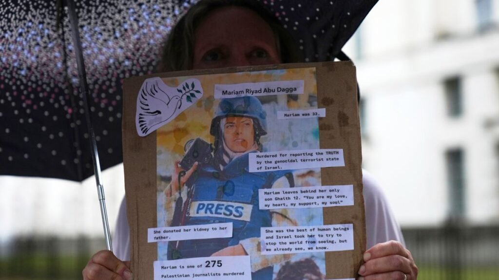 Israel responsible for 67% of killings in deadliest year for journalists