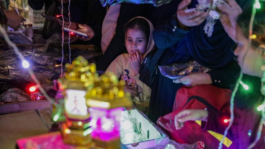 Joy rises above rubble as Gaza celebrates 1st Ramadan since truce