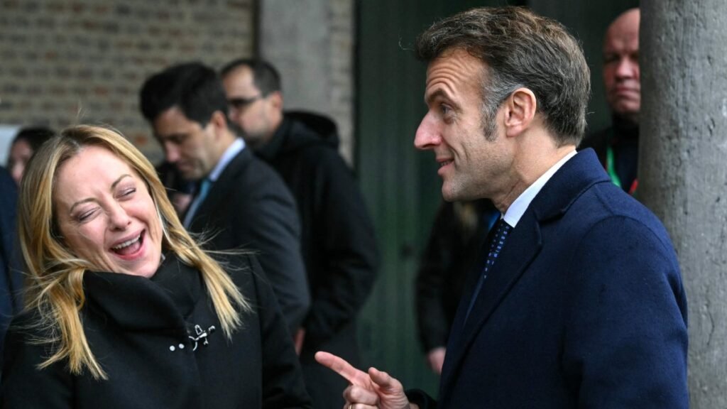 Macron tells Meloni to stay out of France's affairs after activist remark