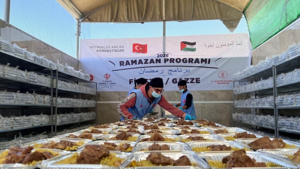 Turkish organizations deliver daily iftar aid to Gaza, Syria Turkish organizations deliver daily iftar aid to Gaza, Syria