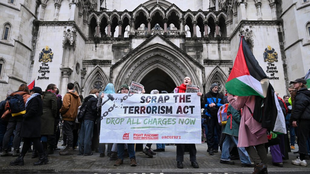 UK ban on Palestine Action was unlawful, says court | Israel-Palestine conflict UK ban on Palestine Action was unlawful, says court | Israel-Palestine conflict
