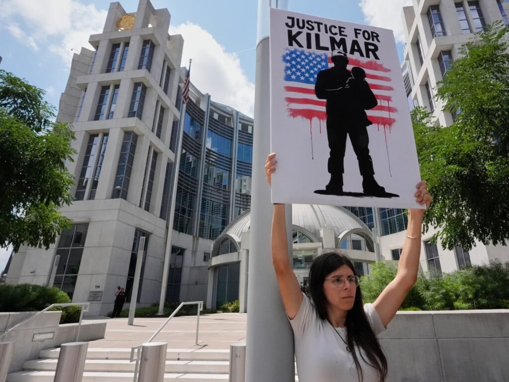 US judge says wrongfully deported Kilmar Abrego Garcia can’t be re-detained | Courts News US judge says wrongfully deported Kilmar Abrego Garcia can’t be re-detained | Courts News