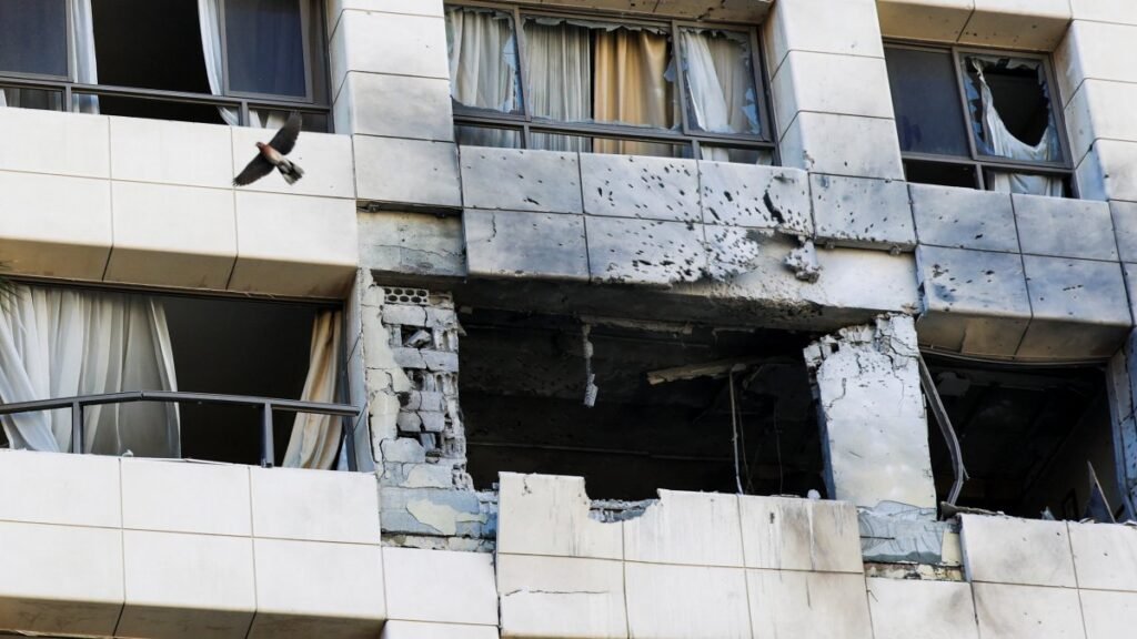 At least 4 killed as Israeli strikes target hotel in heart of Beirut