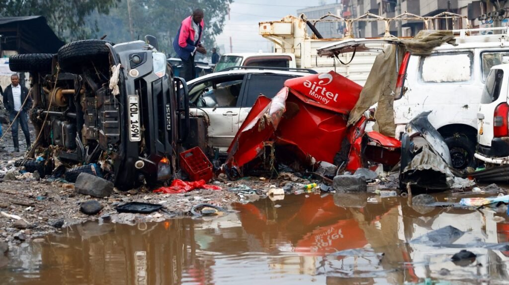 Death toll from heavy rain, flooding in Kenya climbs to at least 42