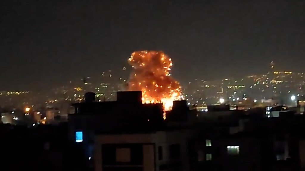 Massive explosions, fires from US-Israeli strikes on Tehran