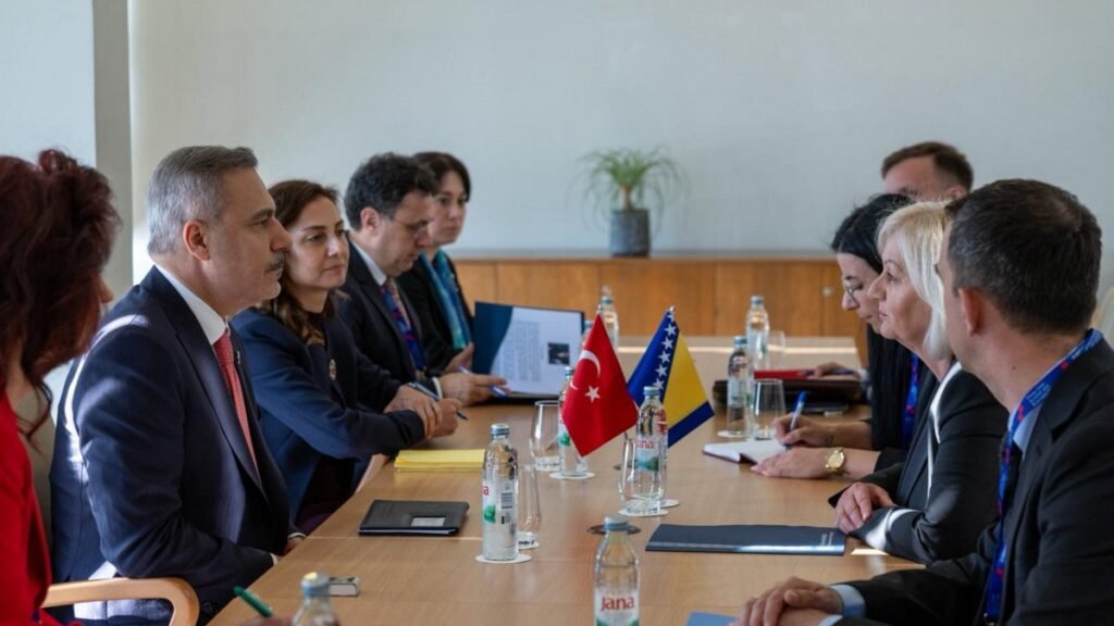 FM Fidan attends Three Seas Summit in Croatia