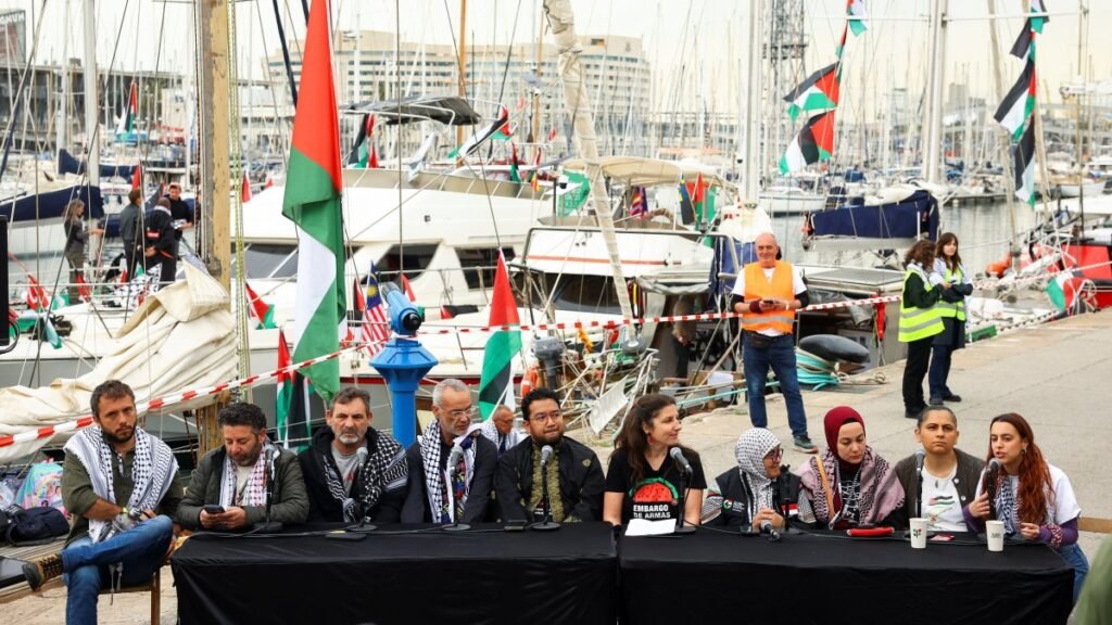 Turkish activists join ‘expanding’ Sumud flotilla for Gaza