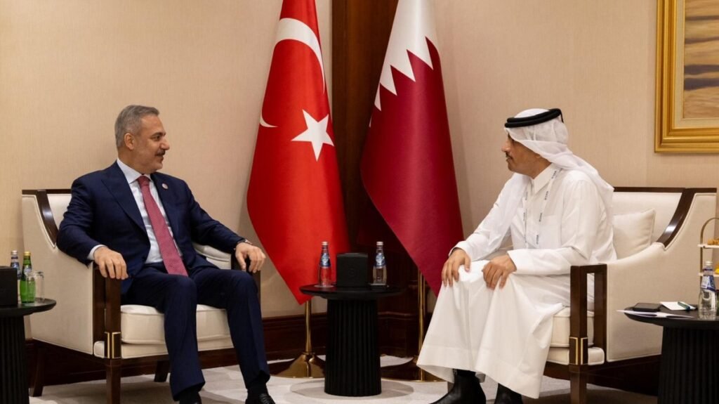 FM Fidan, Qatari PM discuss regional developments, US-Iran talks