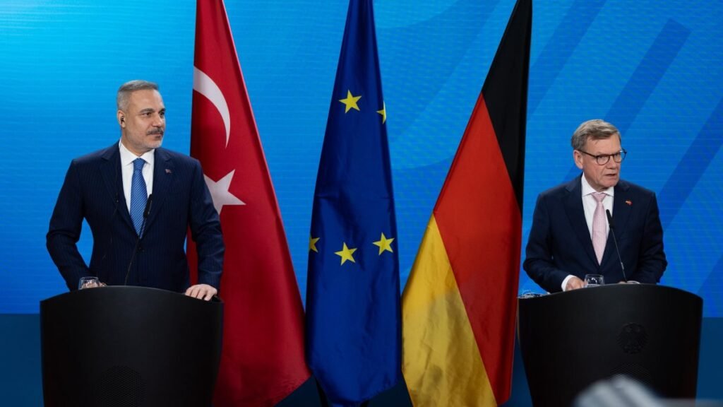 FM Fidan, German counterpart discuss NATO summit preps, Iran-US talks FM Fidan, German counterpart discuss NATO summit preps, Iran-US talks